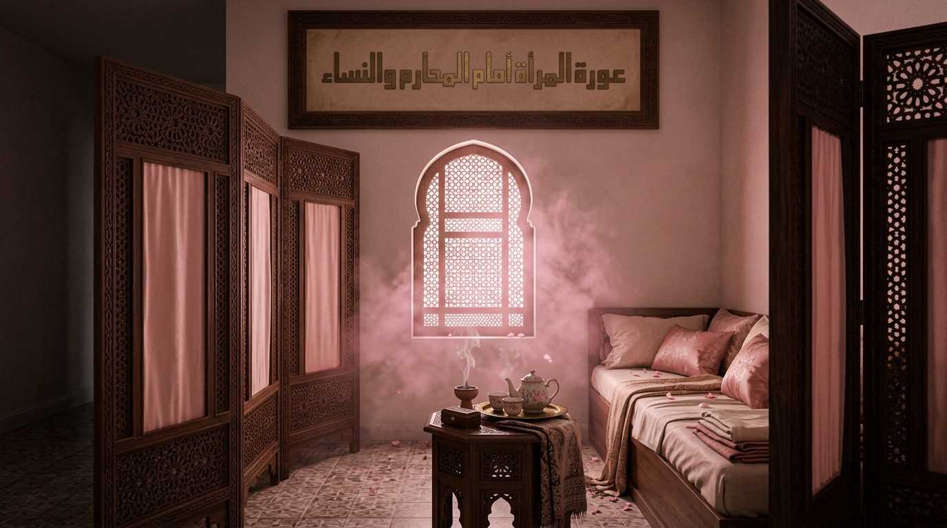 عورة المرأة أمام المحارم والنساء - Image 1