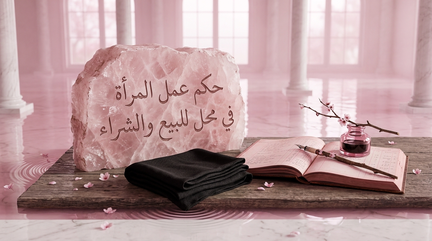 حكم عمل المرأة في محل للبيع والشراء - Image 1