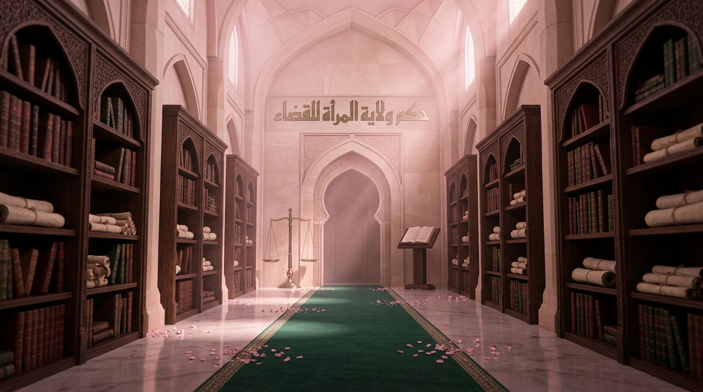 حكم ولاية المرأة للقضاء - Image 1